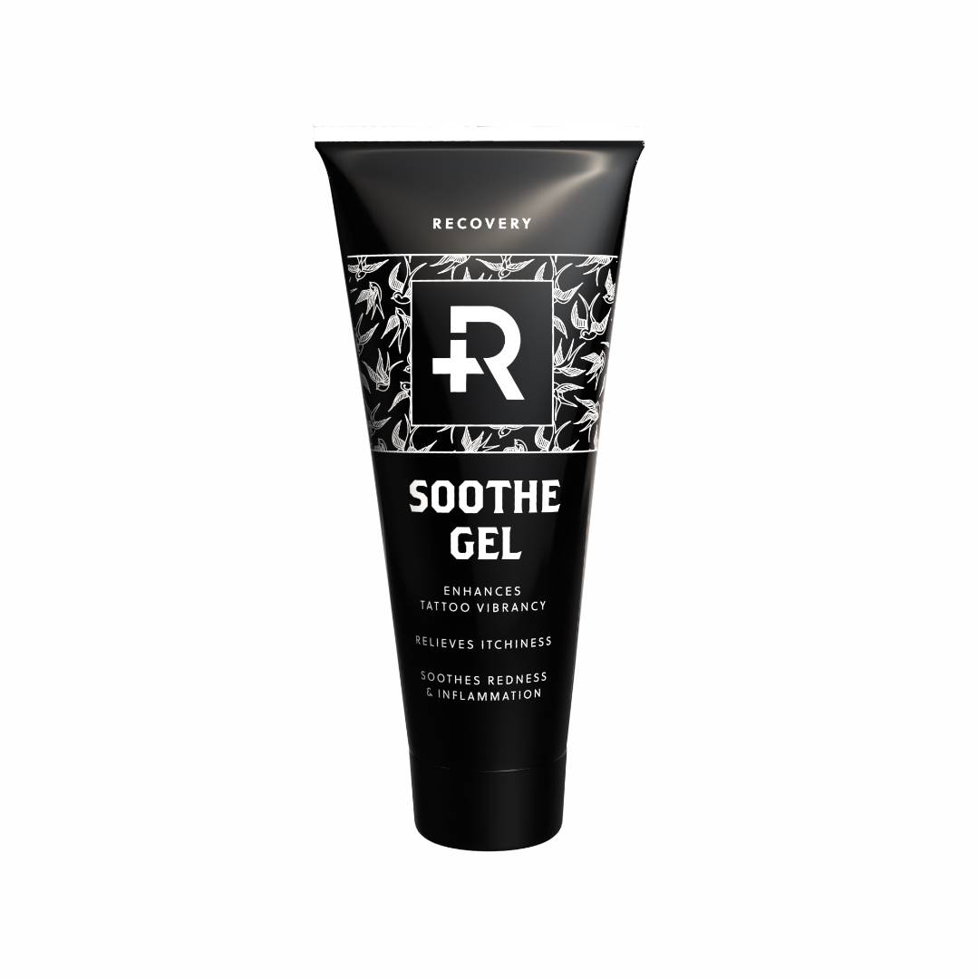Recovery Soothe Gel — 100ml Bottle Or Case of 20 - Ultimate Tattoo Supply Recovery Soothe Gel