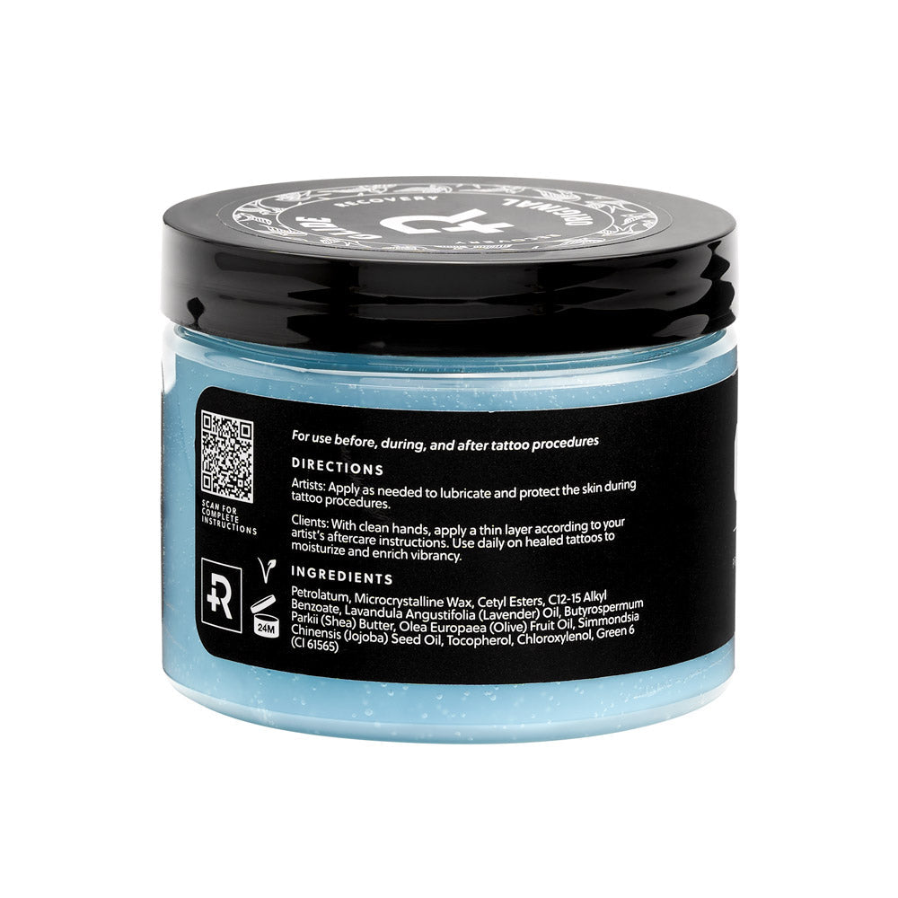 Recovery Tattoo Glide — 6 fl oz Jars - Painful PleasuresRecovery Tattoo Glide — Single or Case of 12