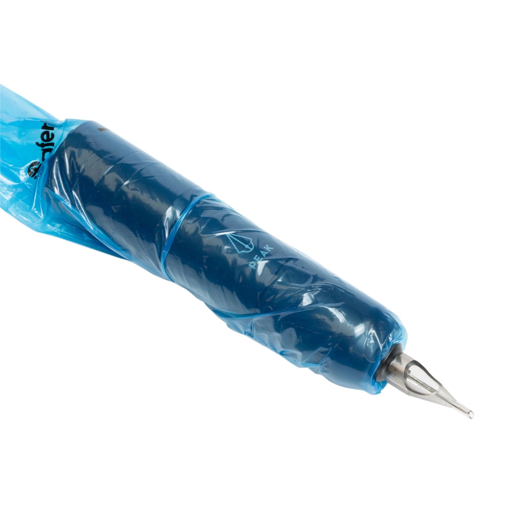 Saferly 20" Clip Cord Sleeves + Machine BagsSaferly 20" Clip Cord Sleeves + Machine Bags — Blue — Box of 200