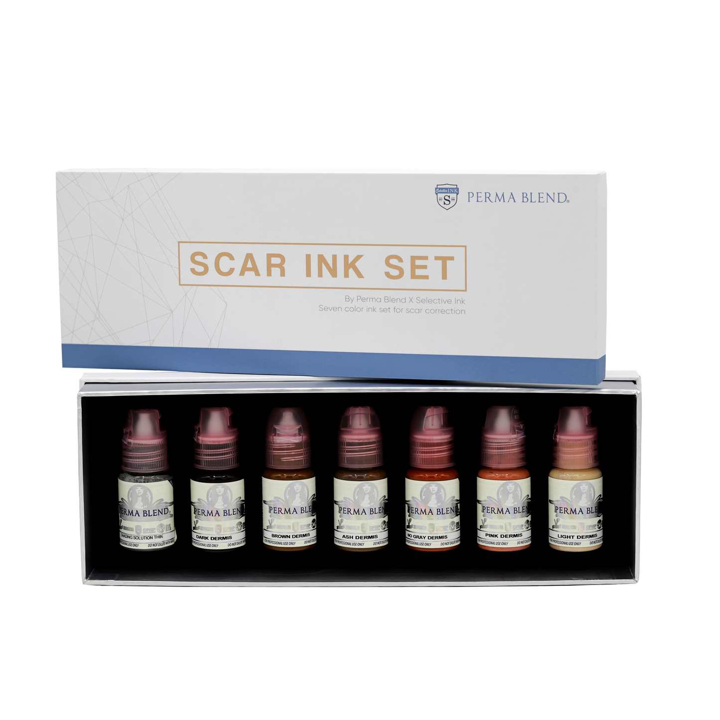  Mandy Sauler Scar Set — Perma Blend — 6 1/2oz Bottles