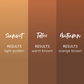 Tina Davies Sunset Brow Collection - Microbeau International Tina Davies Sunset Brow Collection