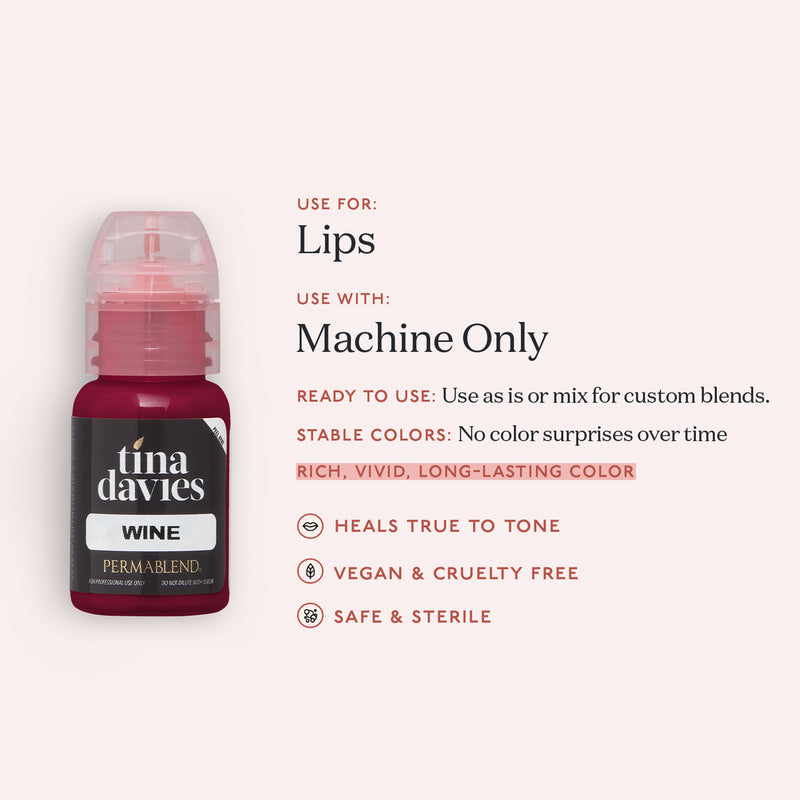 Wine - Tina Davies Envy Lip - Perma Blend Wine - Tina Davies Envy Lip