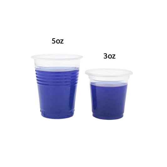Saferly 3oz Disposable Plastic Rinse Cups - Saferly 3oz Disposable Plastic Rinse Cups