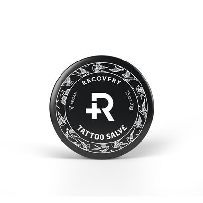 Recovery Aftercare Tattoo Salve .75oz - Price Per Tin - Microbeau InternationalRecovery Aftercare Tattoo Salve .75oz Tins