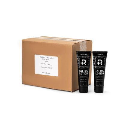 Recovery Tattoo Lotion — 3oz — Case of 24 - Microbeau InternationalRecovery Tattoo Lotion