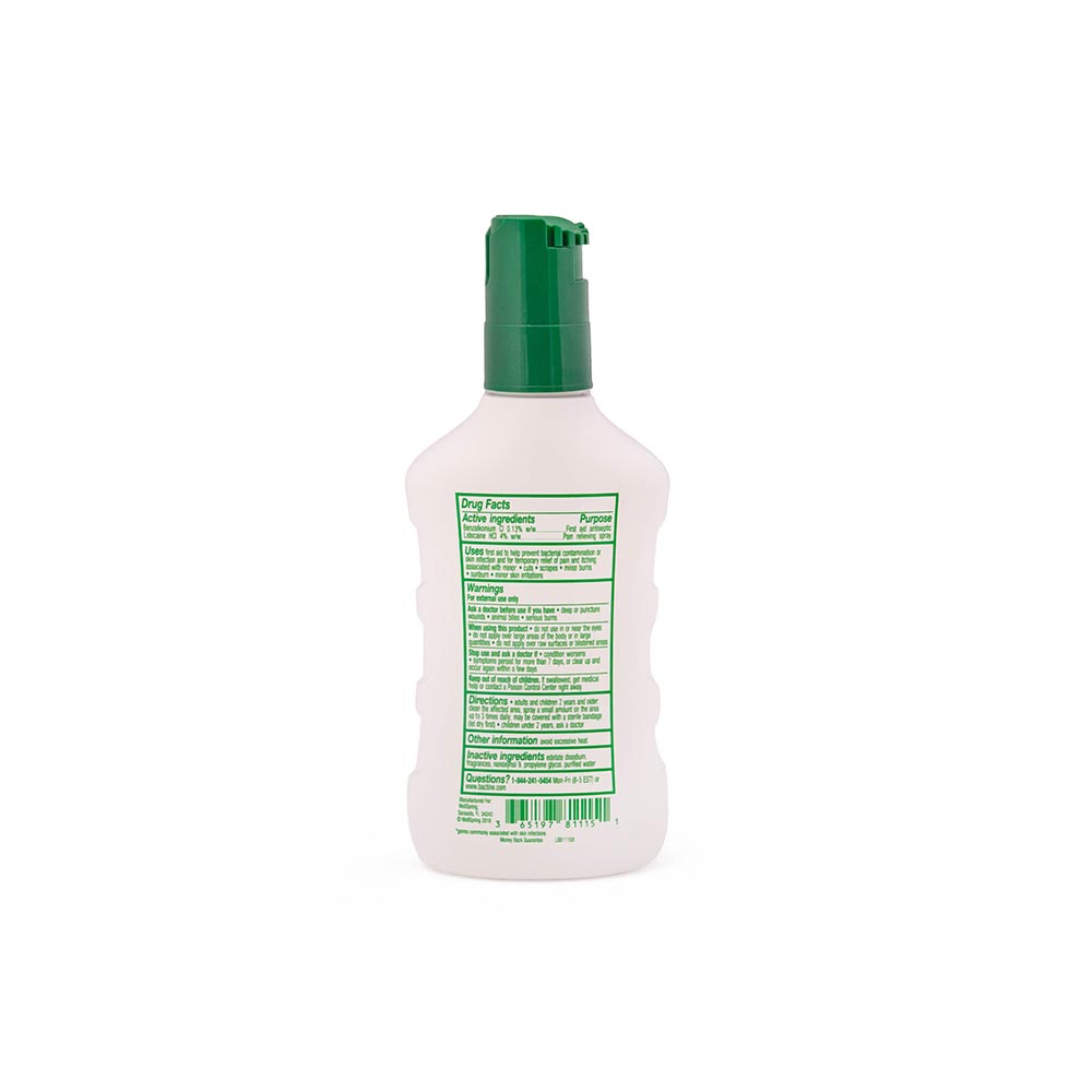Bactine Max — First Aid Anesthetic & Antiseptic — 5oz Spray Bottle - Microbeau InternationalBactine Max — First Aid Anesthetic & Antiseptic — 5oz Spray Bottle