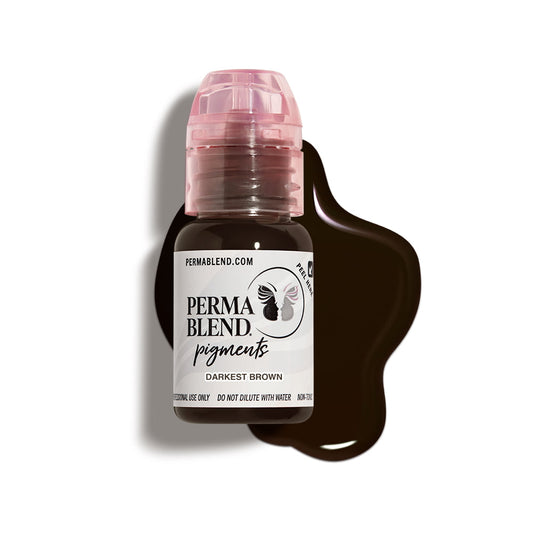 Darkest Brown — Perma Blend — Pick Size - Microbeau International - Darkest Brown — Perma Blend — Pick Size