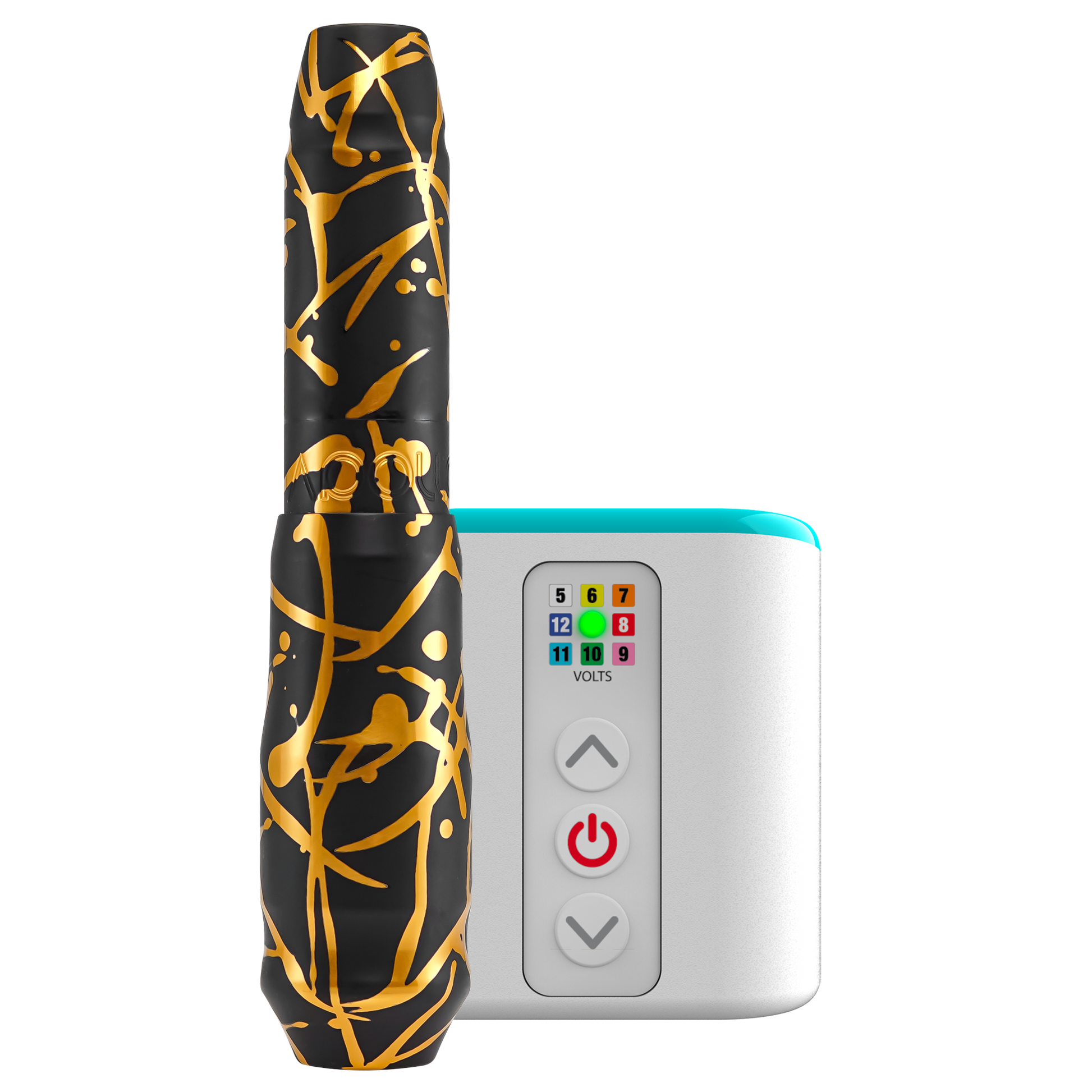 Apollo PMU Machine Golden Tiger with Airbolt Mini - Microbeau InternationalApollo PMU Machine Golden Tiger with Airbolt Mini