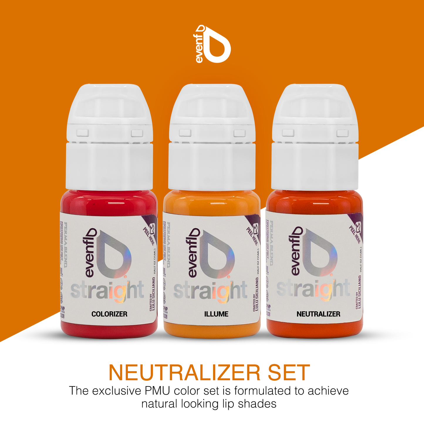  Straight Color Evenflo Neutralizer Set