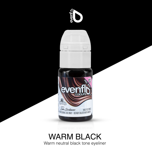 Warm Black Eyeliner Evenflo Pigment