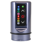 Powerbolt auxiliary battery to the Flux S™ showing a green light, which indicates, as per the color-coordinated chart, that the voltage is set at 10 Flux S Wireless PMU Machine