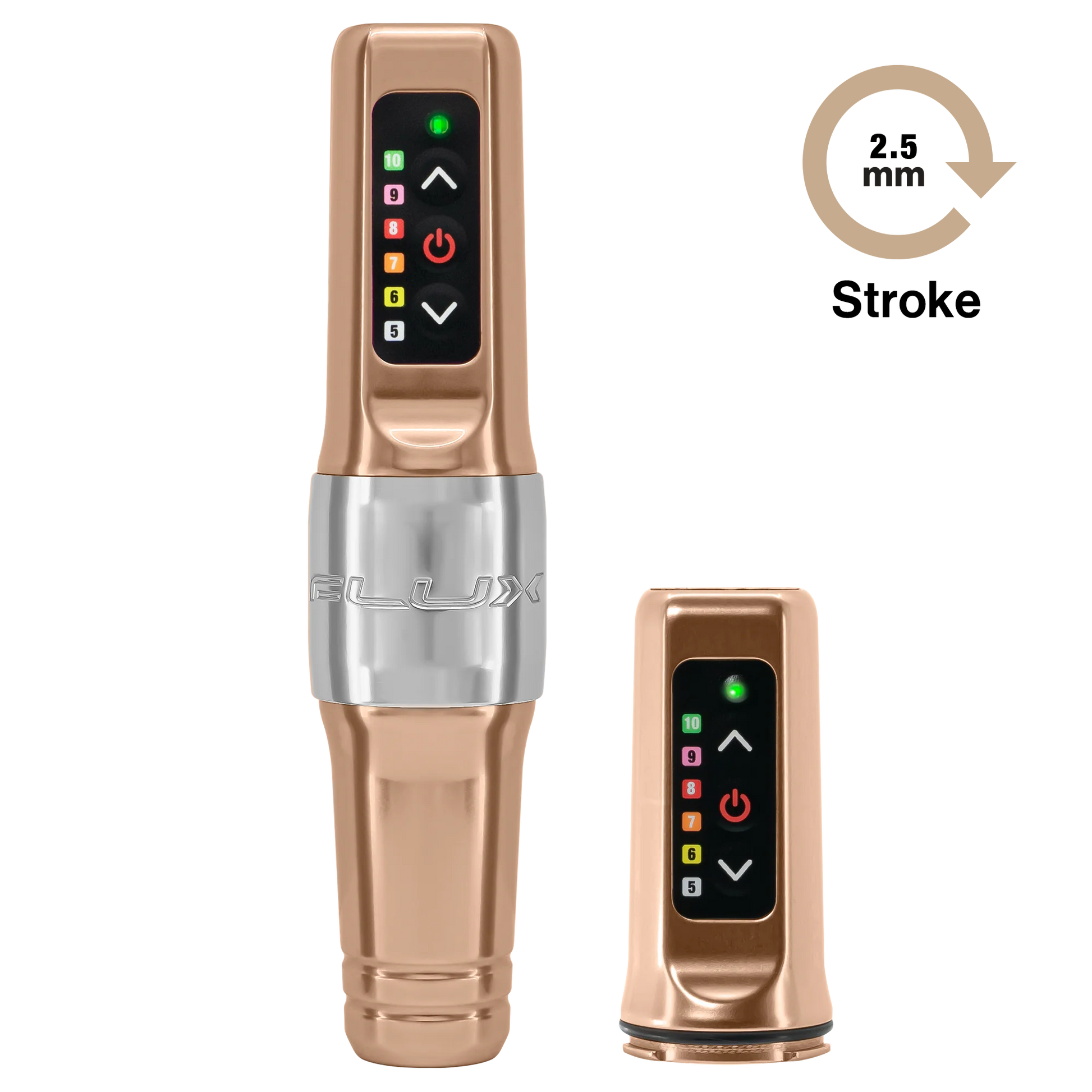 Flux Mini Champagne Gold with Extra Battery