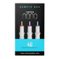 Sample box of the coveted Vertix Nano needles, 40 needles, including our most popular 1RL 20mm