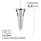 Vertix Pico Sloped - Microbeau International Vertix Pico Sloped