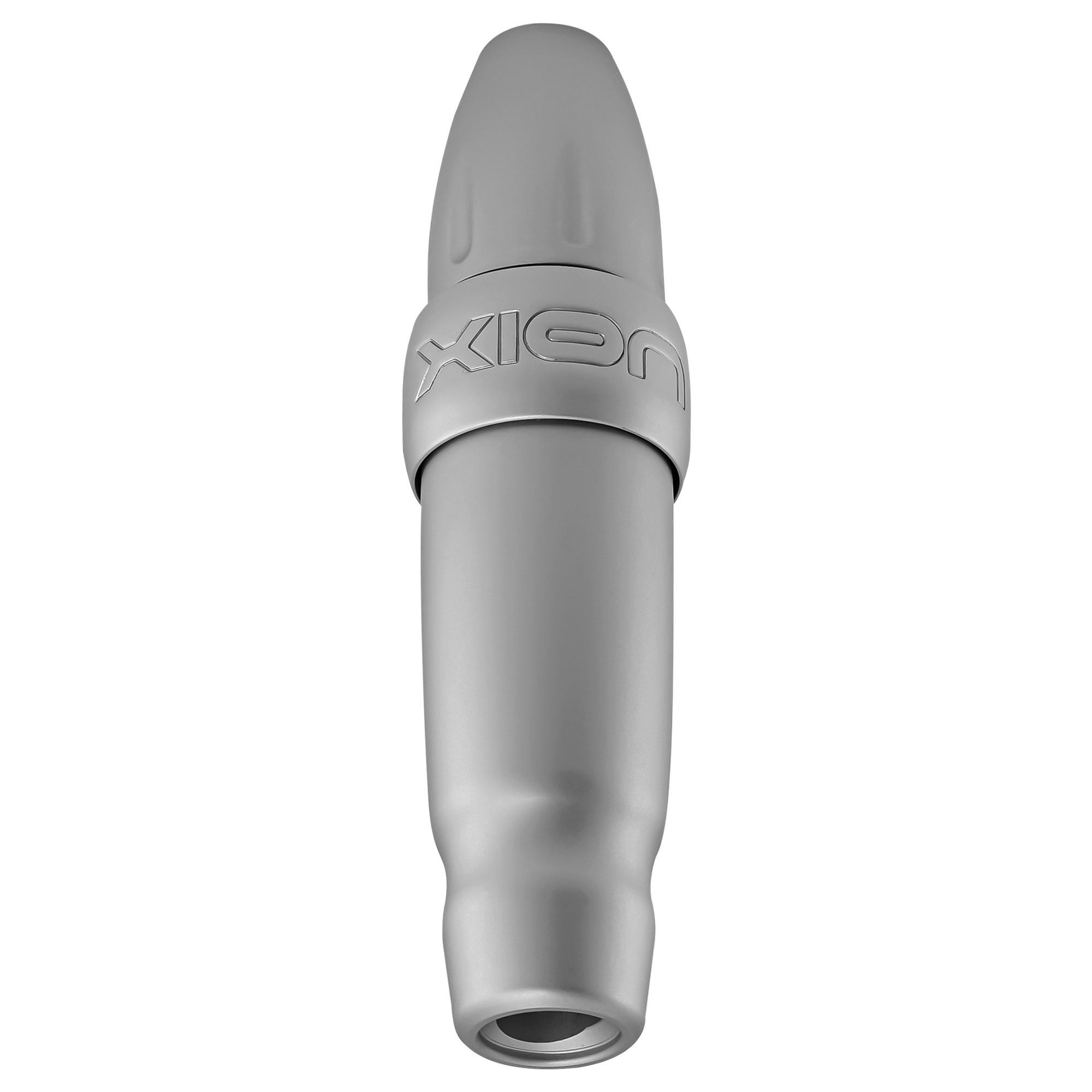 Xion S, one of the most versatile machines in the PMU industry, which allows you to easily change the give and the stroke length, shown in frost anodized alluminum