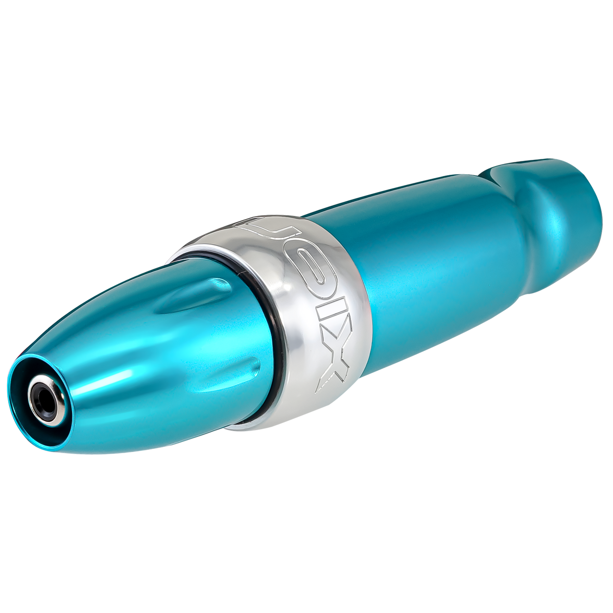 Xion S PMU machine in seafoam teal-blue, view from the RCA jackXion S Seafoam Elite Set